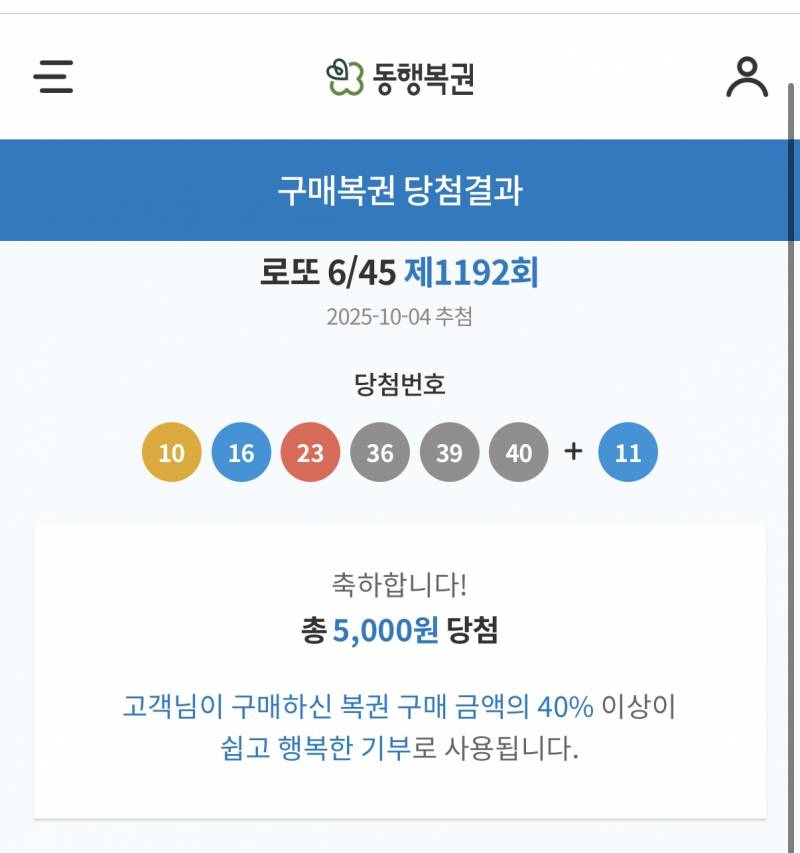 [잡담] 로또 당첨 됨 | 인스티즈