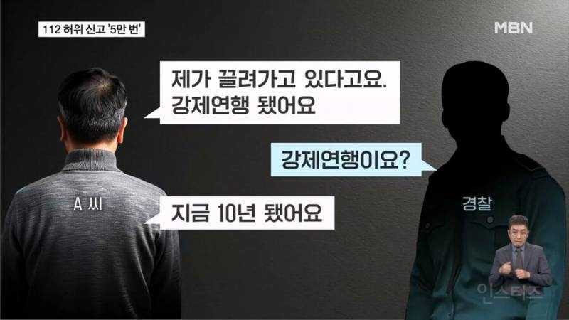 5만번 허위신고로 구속된 50대 남성 | 인스티즈