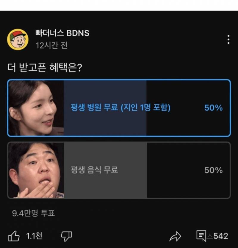 9만명이 투표했는데 50:50인 주제 | 인스티즈
