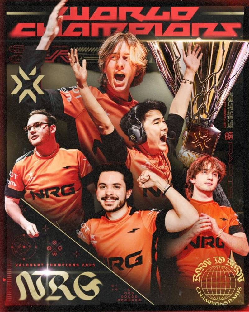 [정보/소식] Champions 2025 Paris 우승 NRG!!!!! | 인스티즈