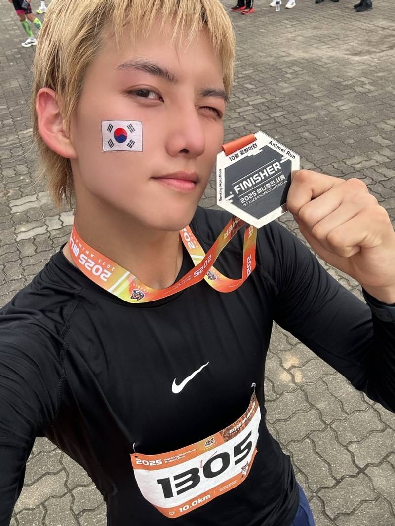 광복절에 이어 한글날 10.9km 뛴 아이돌 | 인스티즈