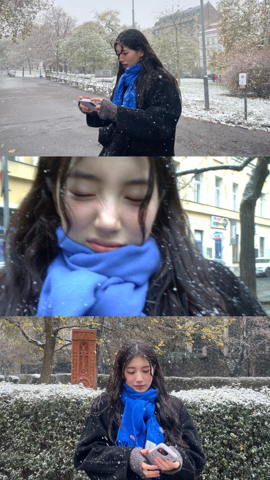 [잡담] 프라하 수지 3분할 사진 새삼 너무 예쁘다 | 인스티즈