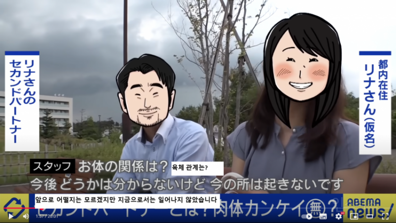 일본 기혼자 부부 커플 사이에 유행하고 있는 세컨드 파트너 | 인스티즈