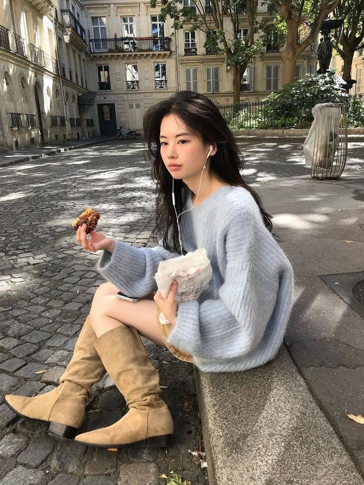 [잡담] 이런 폭닥니트 잘어울리면 개이쁨 | 인스티즈