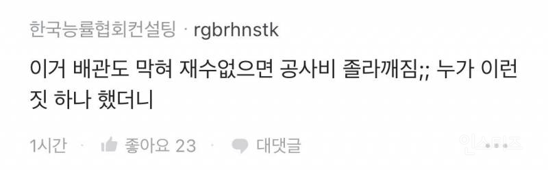 보충제 버리다가 변기 막힌 블라인 | 인스티즈