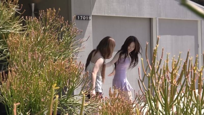 말갛게 너무 예쁜 어제 뜬 뮤비 속 엔믹스 해원 | 인스티즈