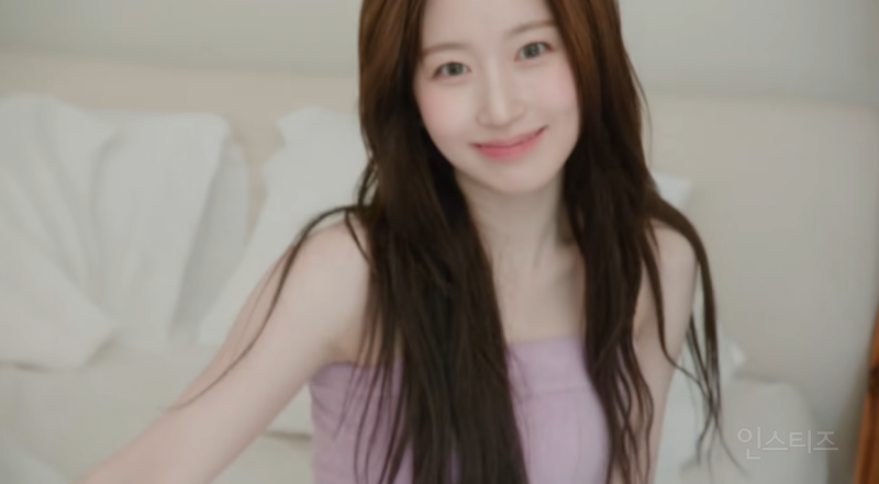 말갛게 너무 예쁜 어제 뜬 뮤비 속 엔믹스 해원 | 인스티즈