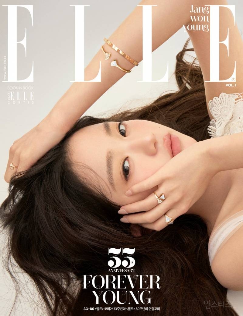 불가리 X 엘르 11월호 아이브 장원영 화보 | 인스티즈