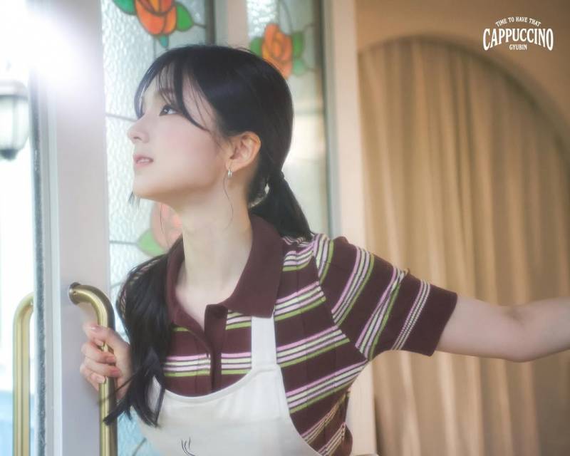 솔로가수 규빈 3rd Single 'CAPPUCCINO' 1차 콘셉트 포토 | 인스티즈