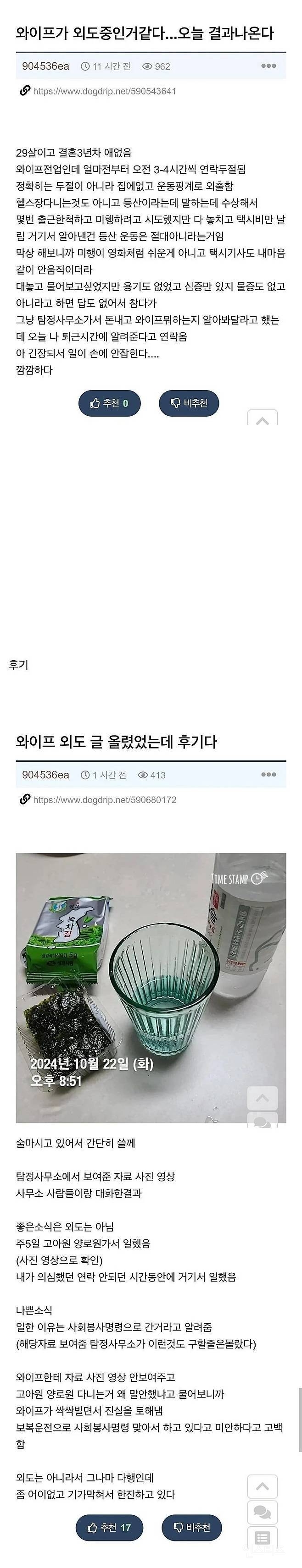 외도가 의심되는 와이프를 뒷조사 한 남자 | 인스티즈