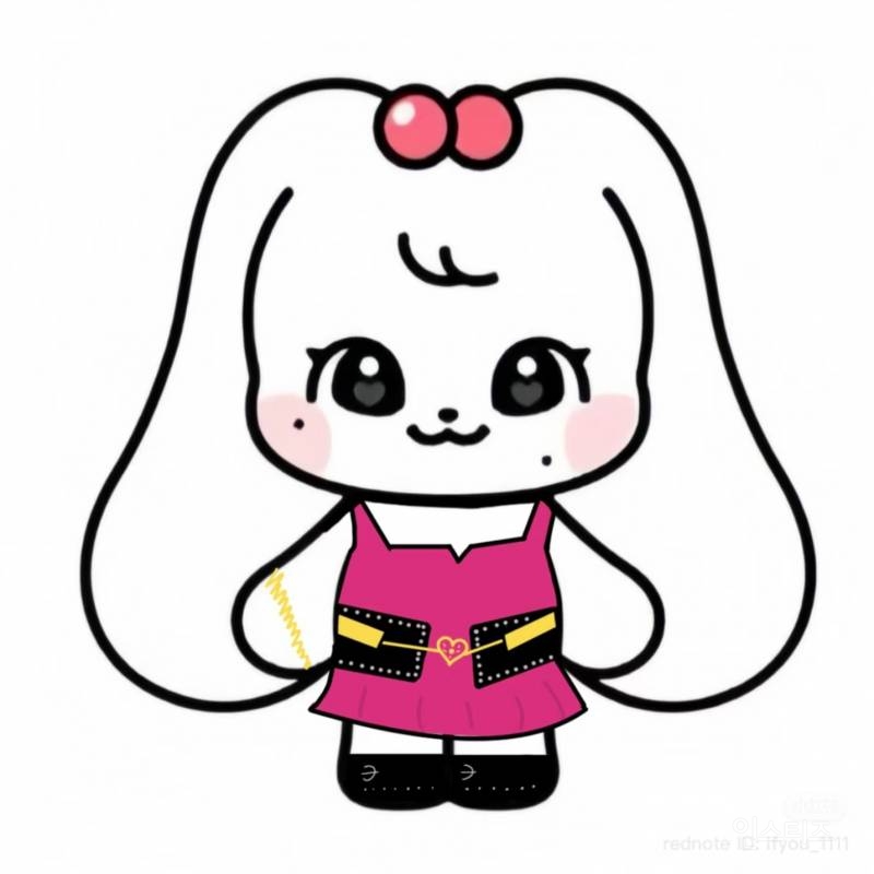 중국팬이 꾸민 장원영 인형.jpg | 인스티즈