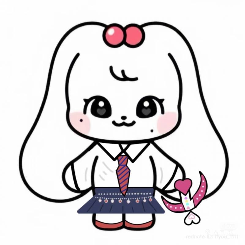 중국팬이 꾸민 장원영 인형.jpg | 인스티즈