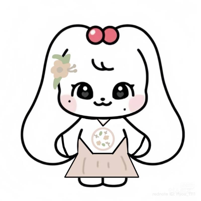 중국팬이 꾸민 장원영 인형.jpg | 인스티즈