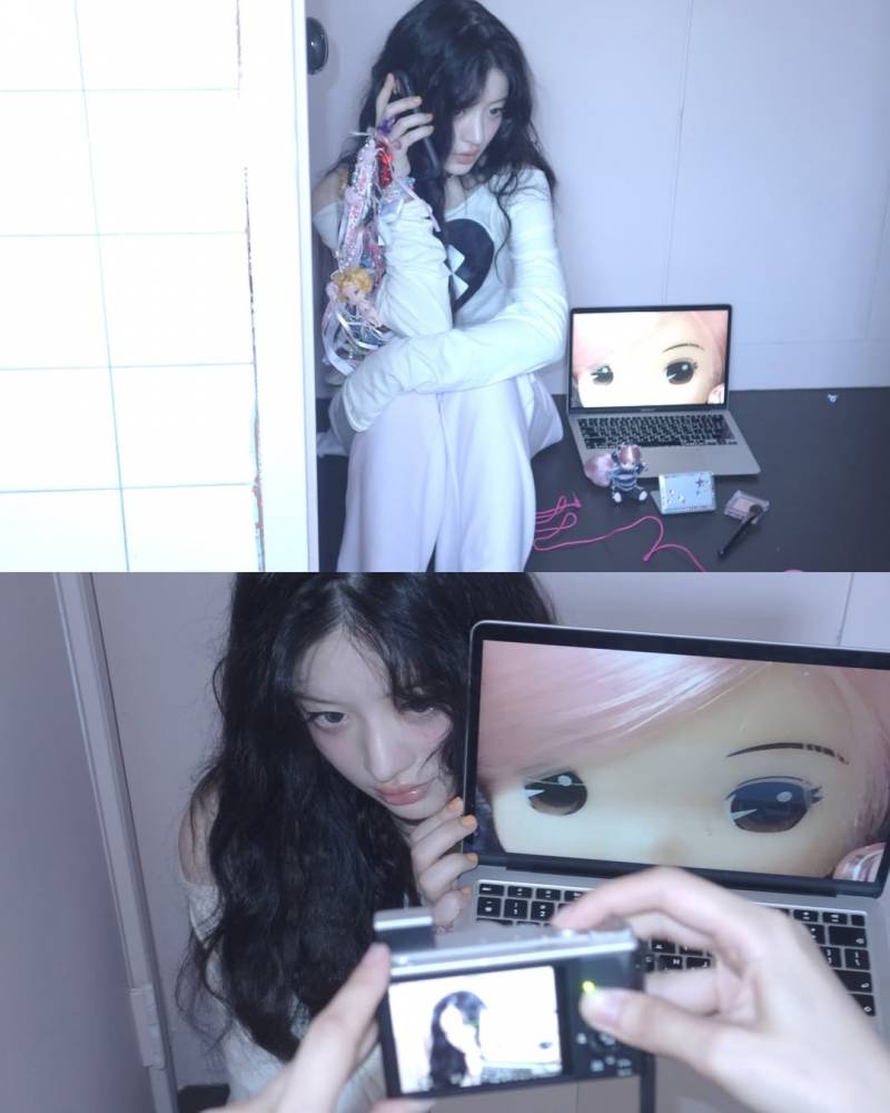 진짜 미감 미친 것 같은 아일릿 리틀 미미 콜라보 포토.JPG | 인스티즈