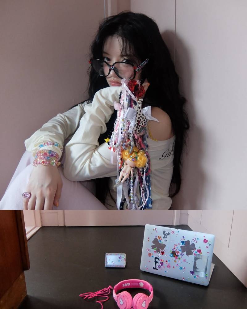 진짜 미감 미친 것 같은 아일릿 리틀 미미 콜라보 포토.JPG | 인스티즈