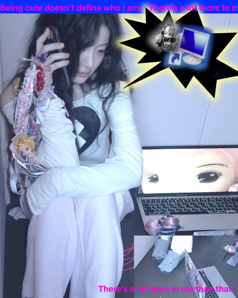 진짜 미감 미친 것 같은 아일릿 리틀 미미 콜라보 포토.JPG | 인스티즈