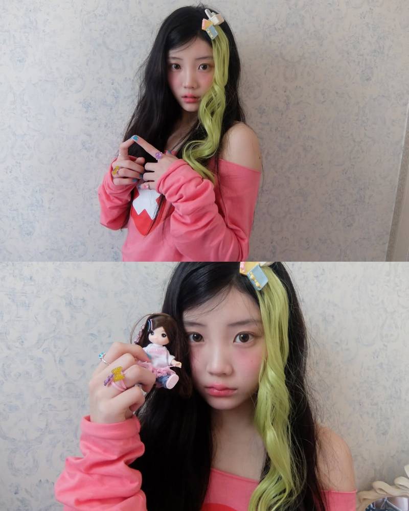진짜 미감 미친 것 같은 아일릿 리틀 미미 콜라보 포토.JPG | 인스티즈