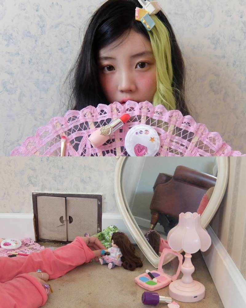 진짜 미감 미친 것 같은 아일릿 리틀 미미 콜라보 포토.JPG | 인스티즈