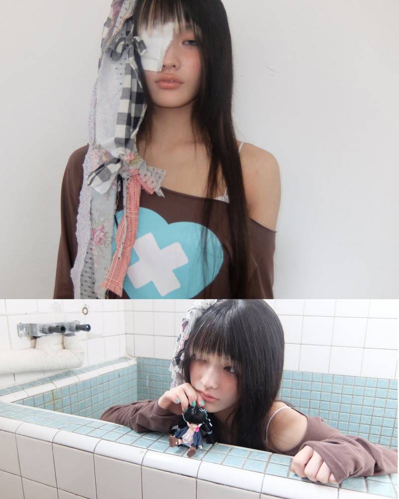 진짜 미감 미친 것 같은 아일릿 리틀 미미 콜라보 포토.JPG | 인스티즈