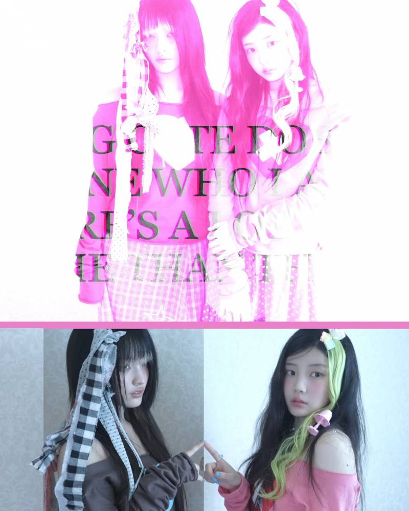 진짜 미감 미친 것 같은 아일릿 리틀 미미 콜라보 포토.JPG | 인스티즈