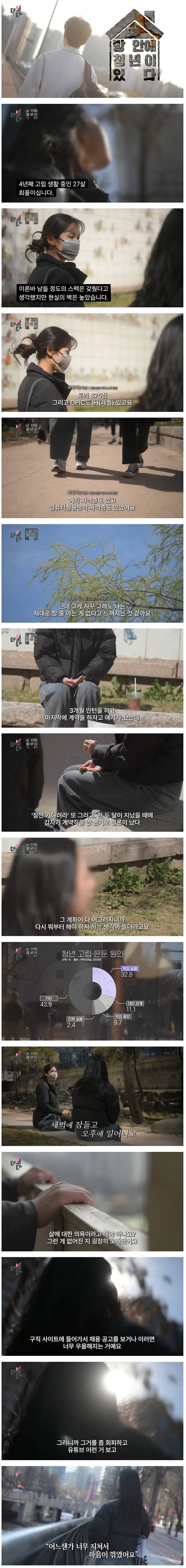 4년째 은둔 고립 중인 27살 여성 | 인스티즈