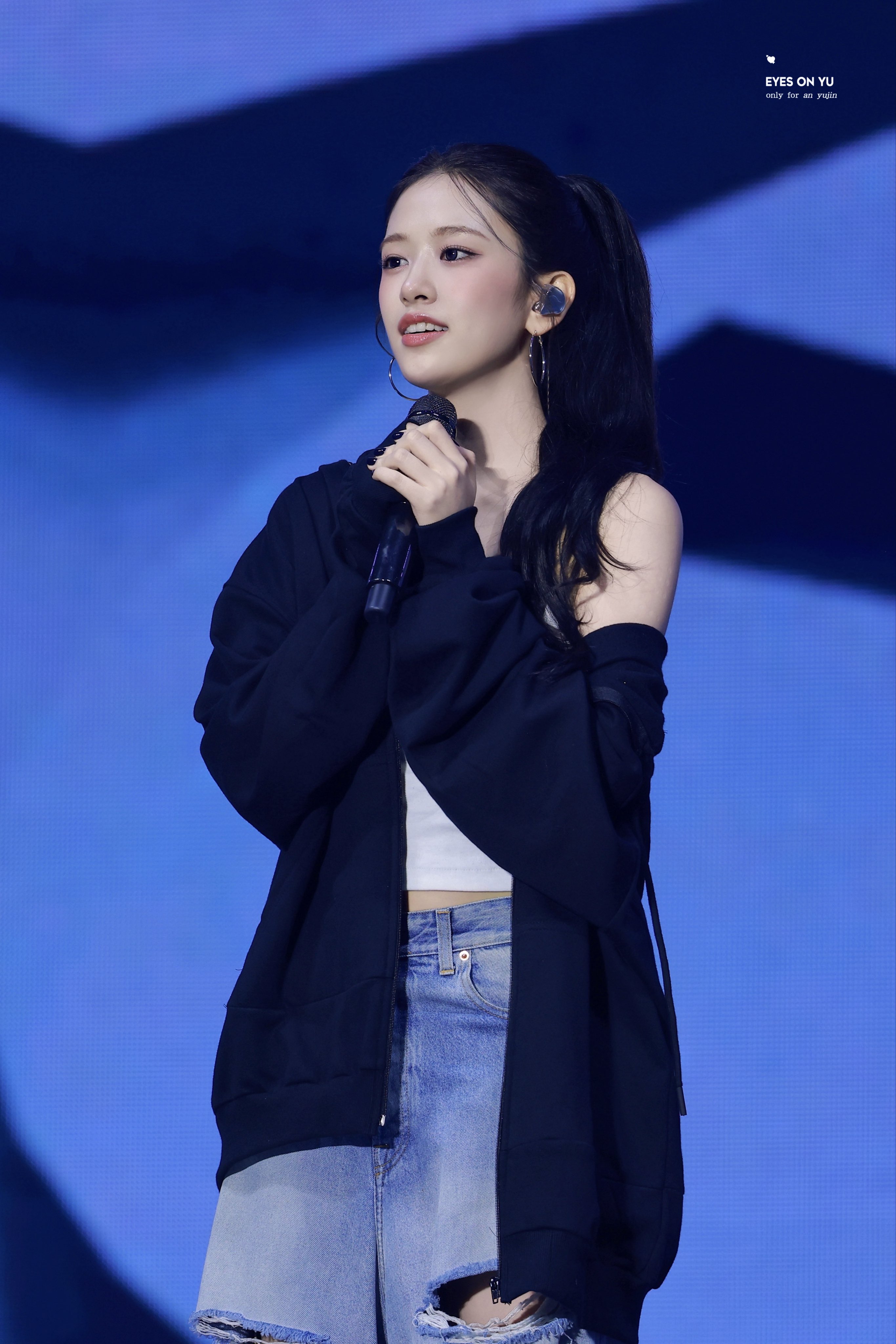 [잡담] 난 안유진 올빽 포니테일이 제일 이쁜거같아 | 인스티즈