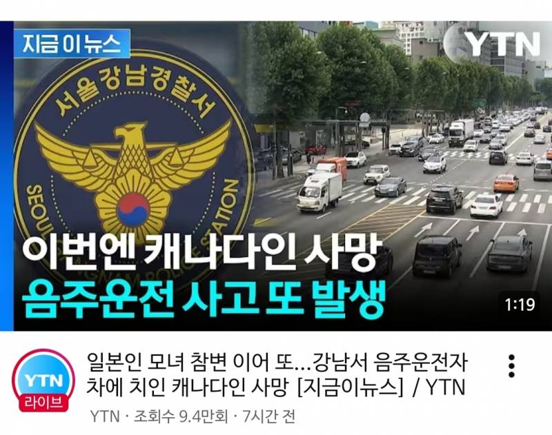 [잡담] 우리나라 음주운전 때문에 난리났네 | 인스티즈