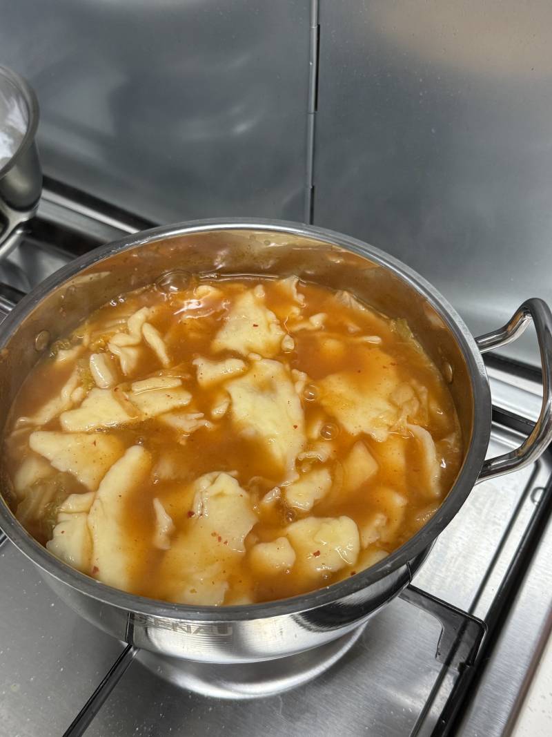 [잡담] 김치수제비 했다 | 인스티즈