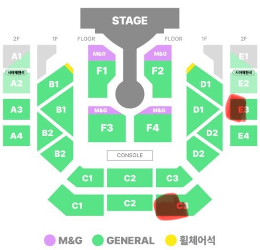 [잡담] 콘서트 자리골라줘 한번만 | 인스티즈