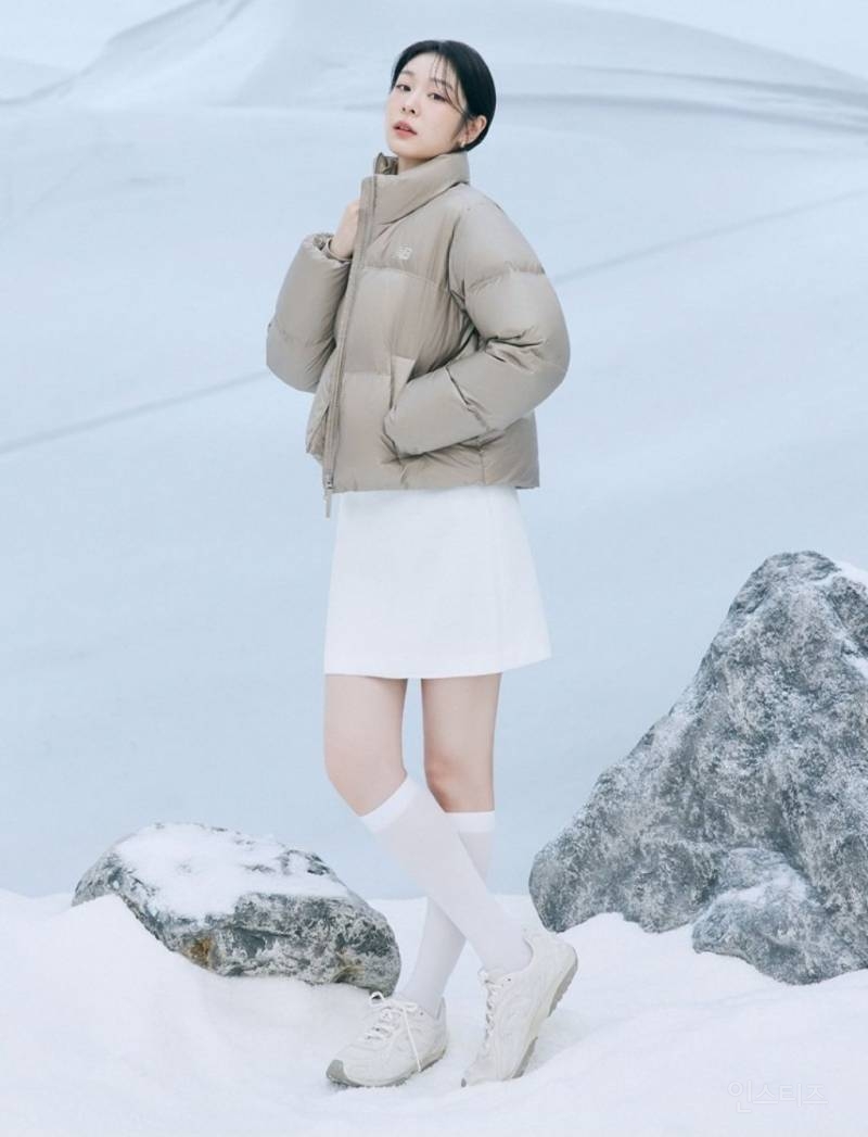 김연아 뉴발란스 FW 액티브 다운 캠페인 화보 | 인스티즈
