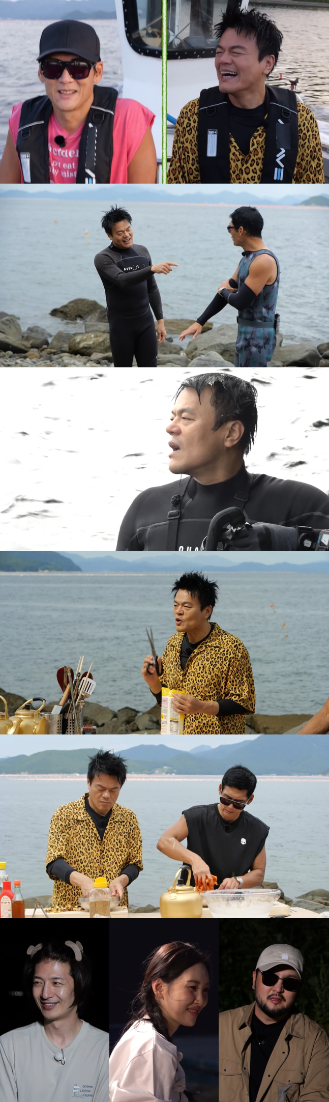 [정보/소식] '사장과 퇴사자들의 만남' 박진영, godX선미와 무인도行 …인생 첫 요리도전도 ('푹다행') | 인스티즈