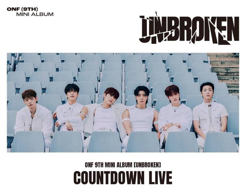 10일(월), 💛💡온앤오프 미니 9집 UNBROKEN < 🔴 컴백 카운트다운 LIVE >💡💛 | 인스티즈