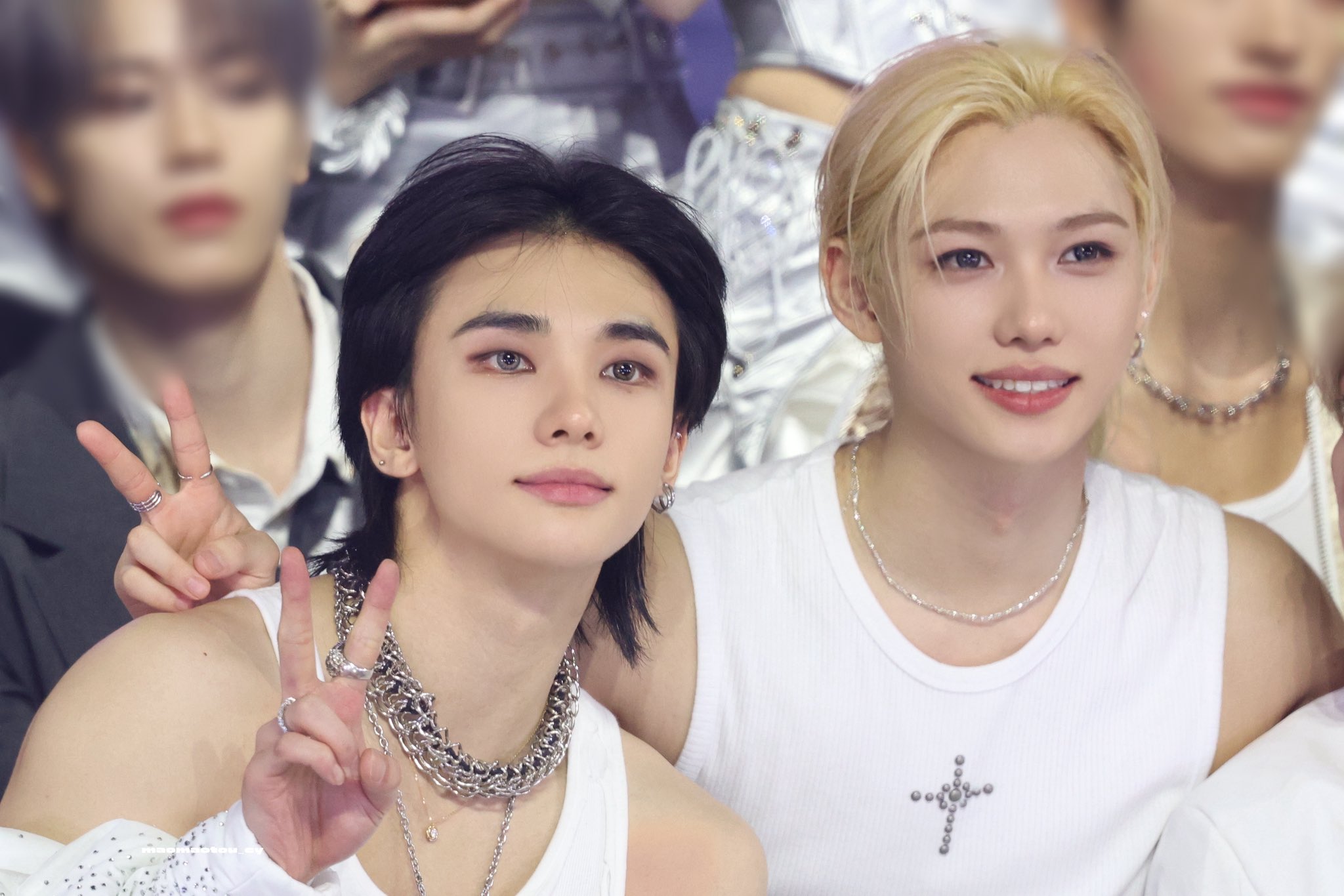[잡담] 오늘자 스키즈 현진&필릭스 얼굴합 | 인스티즈