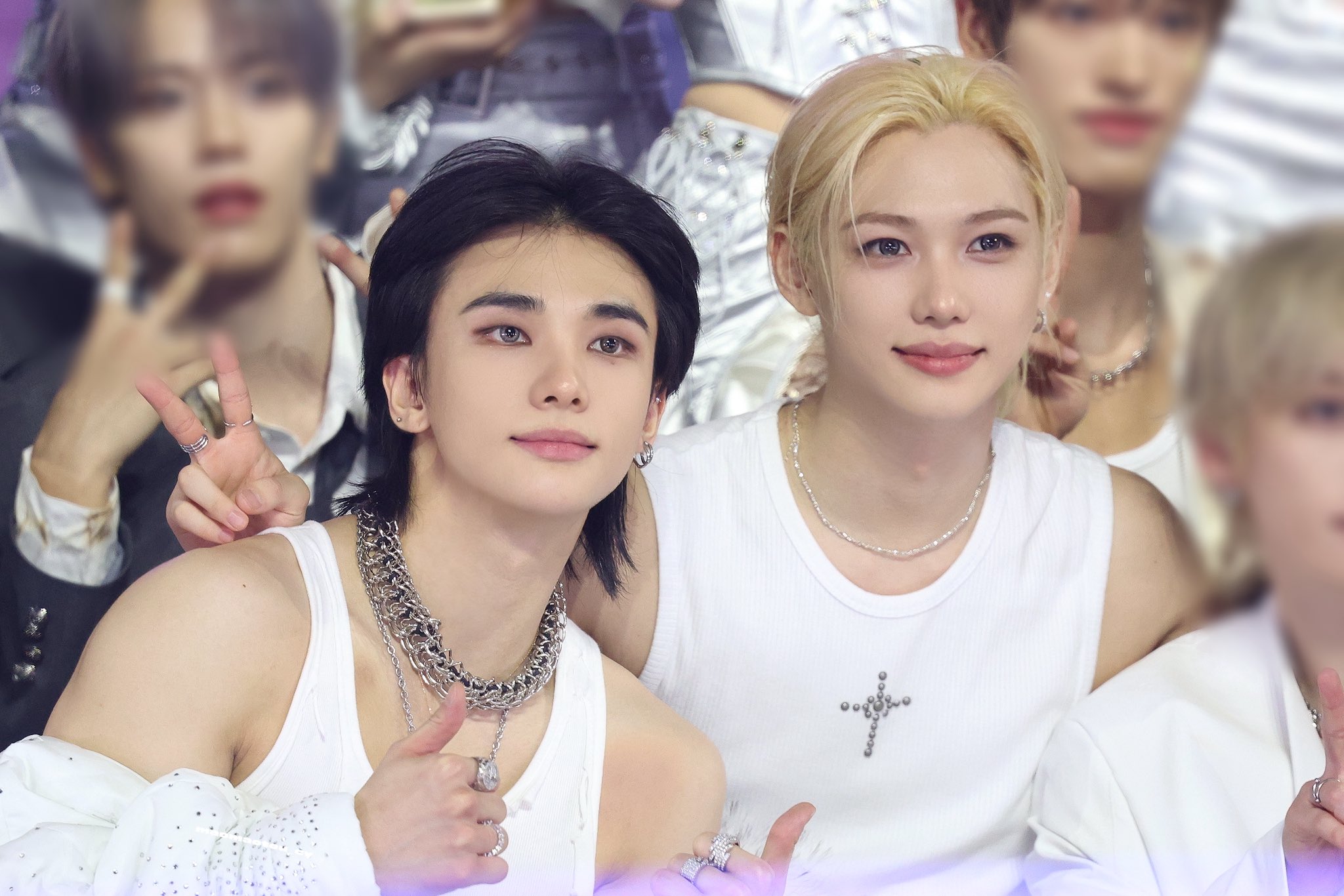 [잡담] 오늘자 스키즈 현진&필릭스 얼굴합 | 인스티즈