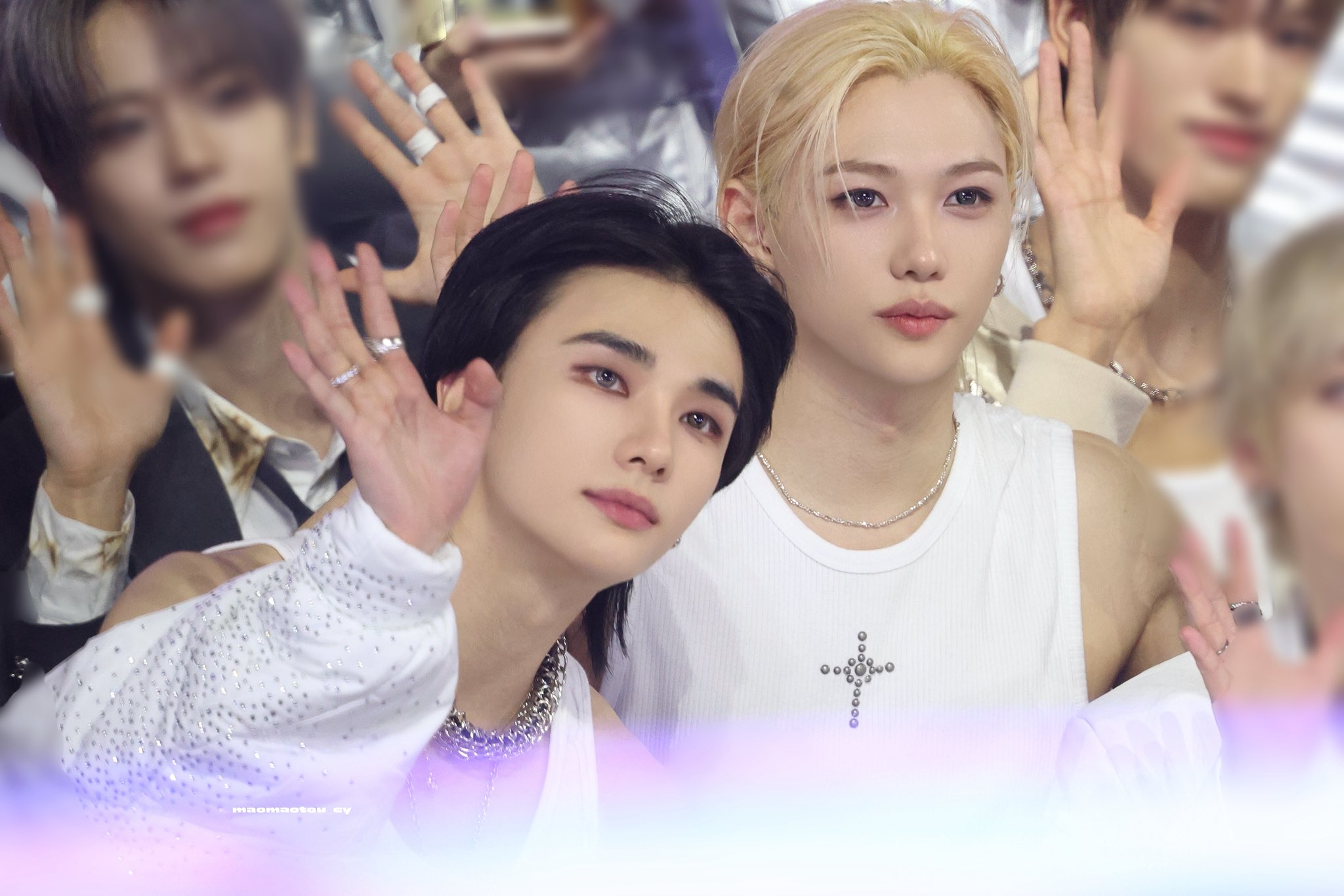 [잡담] 오늘자 스키즈 현진&필릭스 얼굴합 | 인스티즈