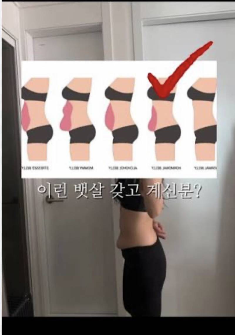 [잡담] 아랫배 이런사람 있음;;? | 인스티즈