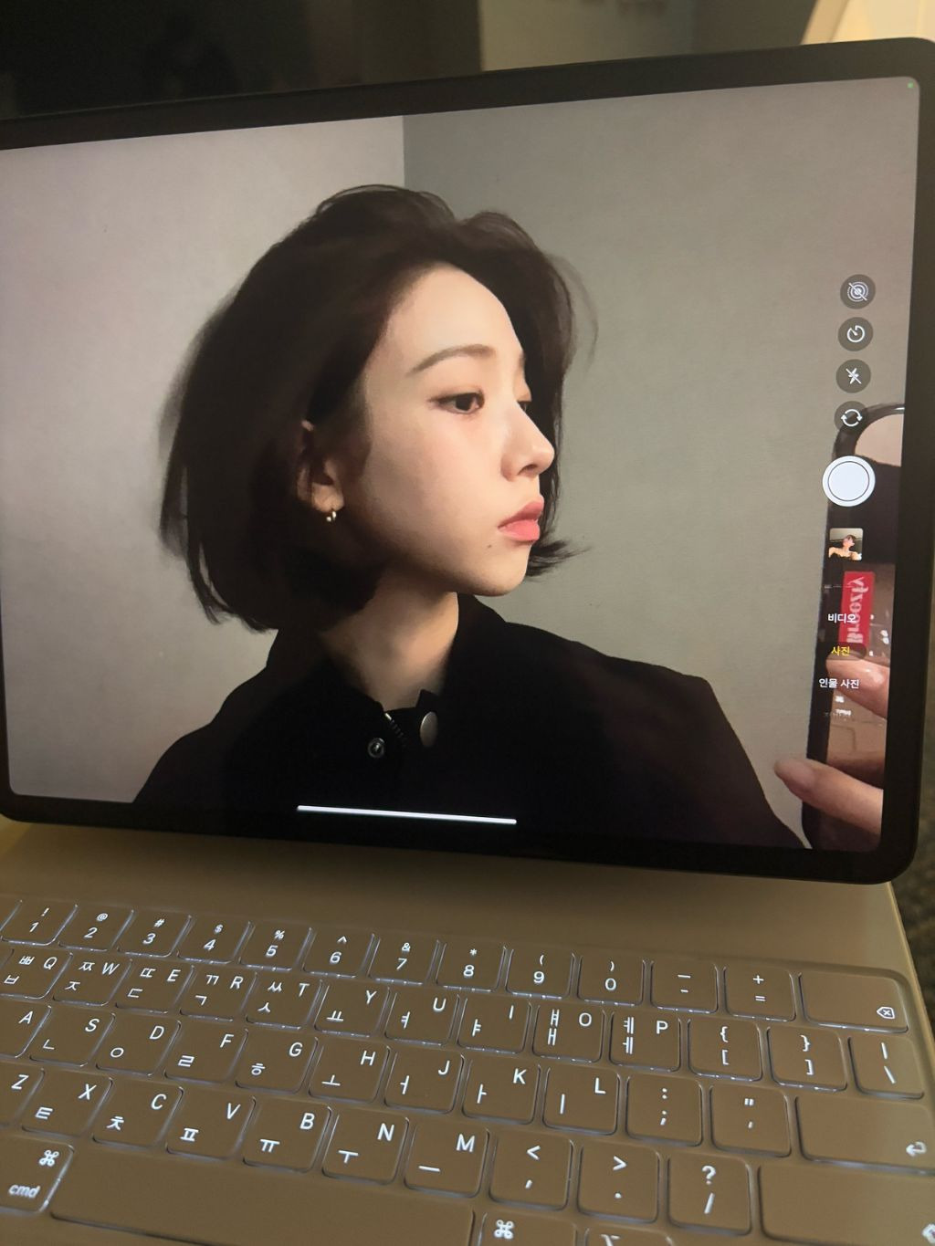 [잡담] 나름 숱 친 머리라는 카리나 | 인스티즈