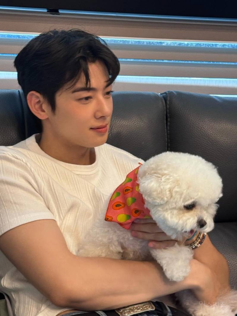 아이즈 매거진이 풀어준 차은우 선물 짤.jpg | 인스티즈