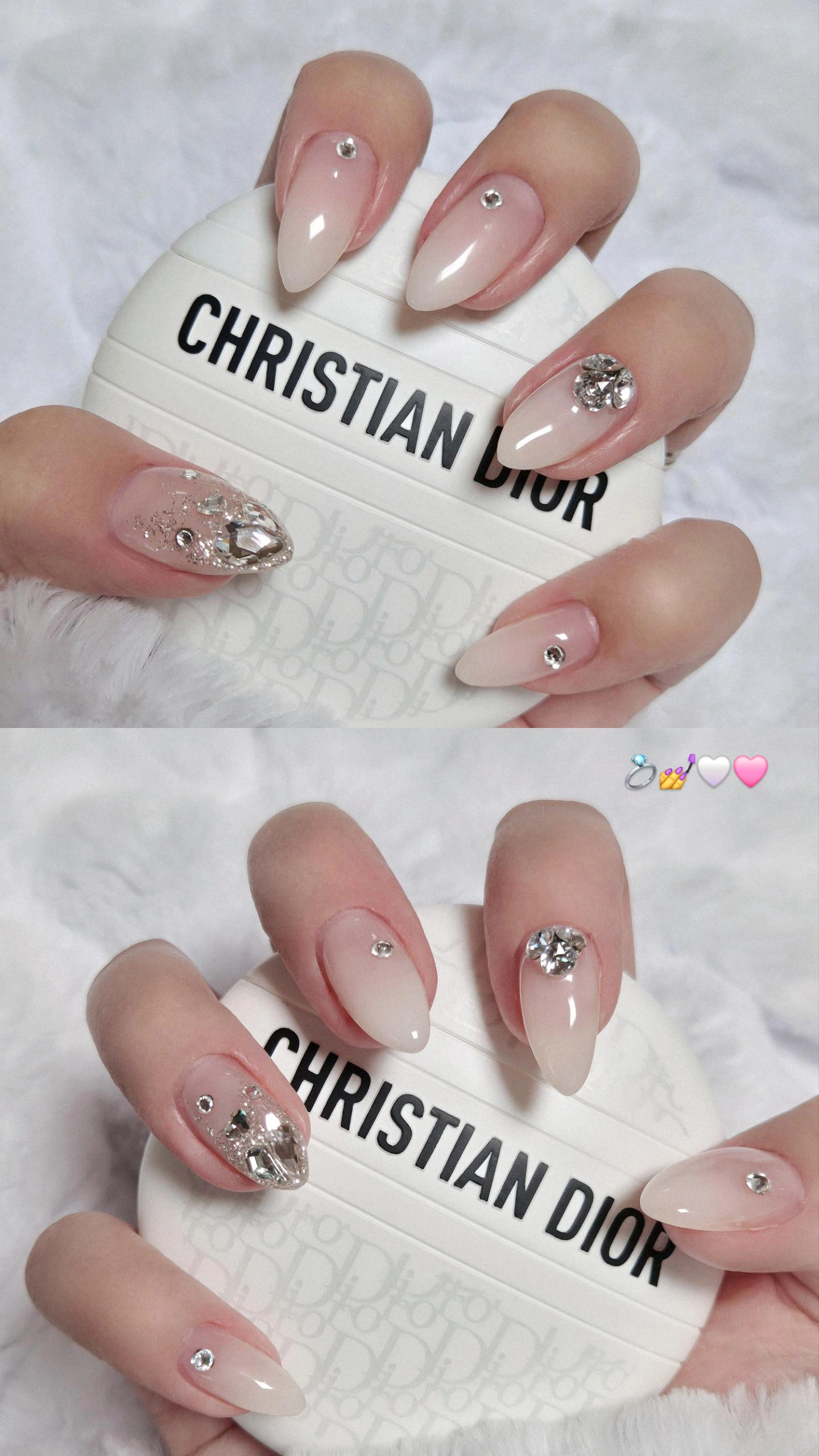 [잡담] 웨딩네일 해써 💍💅🤍🩷 | 인스티즈
