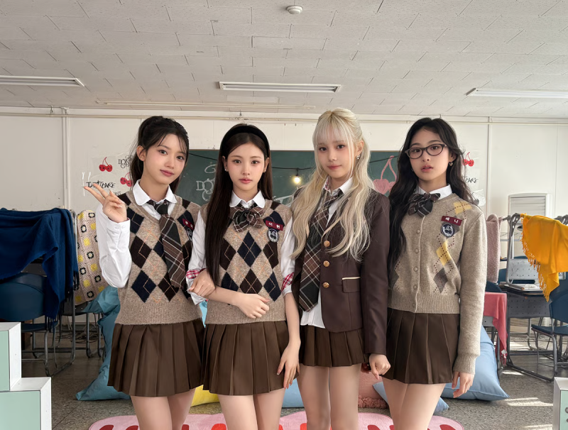 보는 맛 있는 싸이네 신인여돌 저번주 음방 착장.jpg | 인스티즈