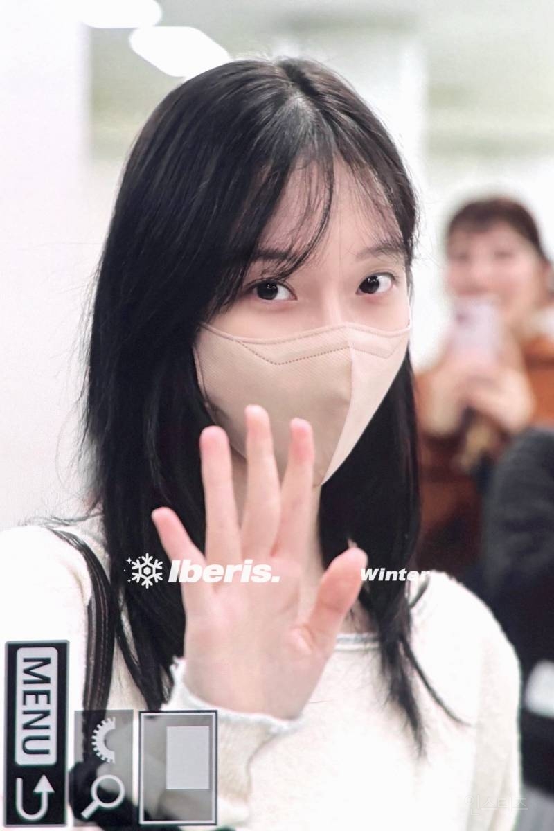 오늘 독감 증세 회복 후 일본 출국한 에스파 윈터 | 인스티즈