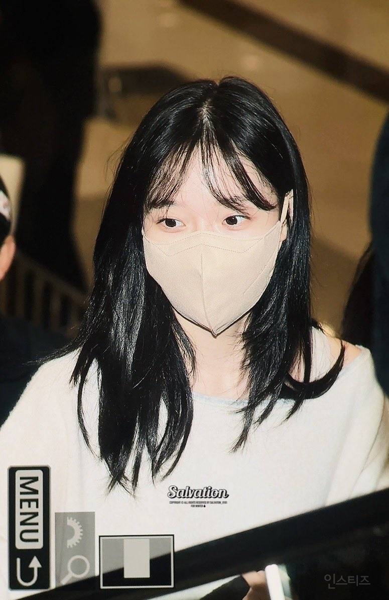오늘 독감 증세 회복 후 일본 출국한 에스파 윈터 | 인스티즈