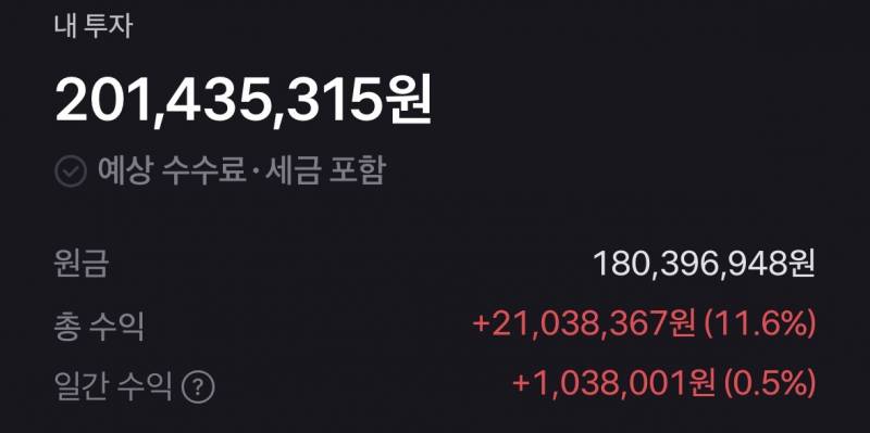 [잡담] 시드가 어느 정도 되니까 투자할 때 | 인스티즈