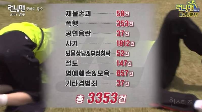 망나니 다 된 이광수 근황 | 인스티즈