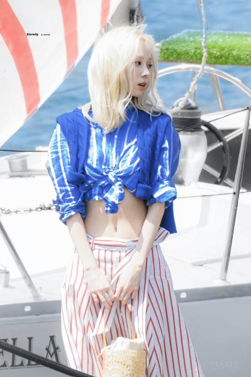 폴로 행사에 참석 할 때 마다 레전드였던 에스파 윈터 | 인스티즈