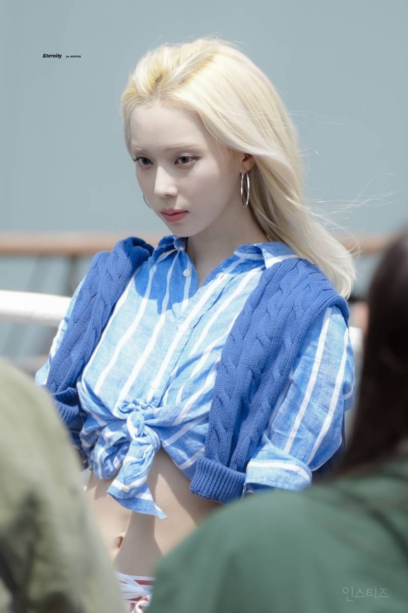 폴로 행사에 참석 할 때 마다 레전드였던 에스파 윈터 | 인스티즈