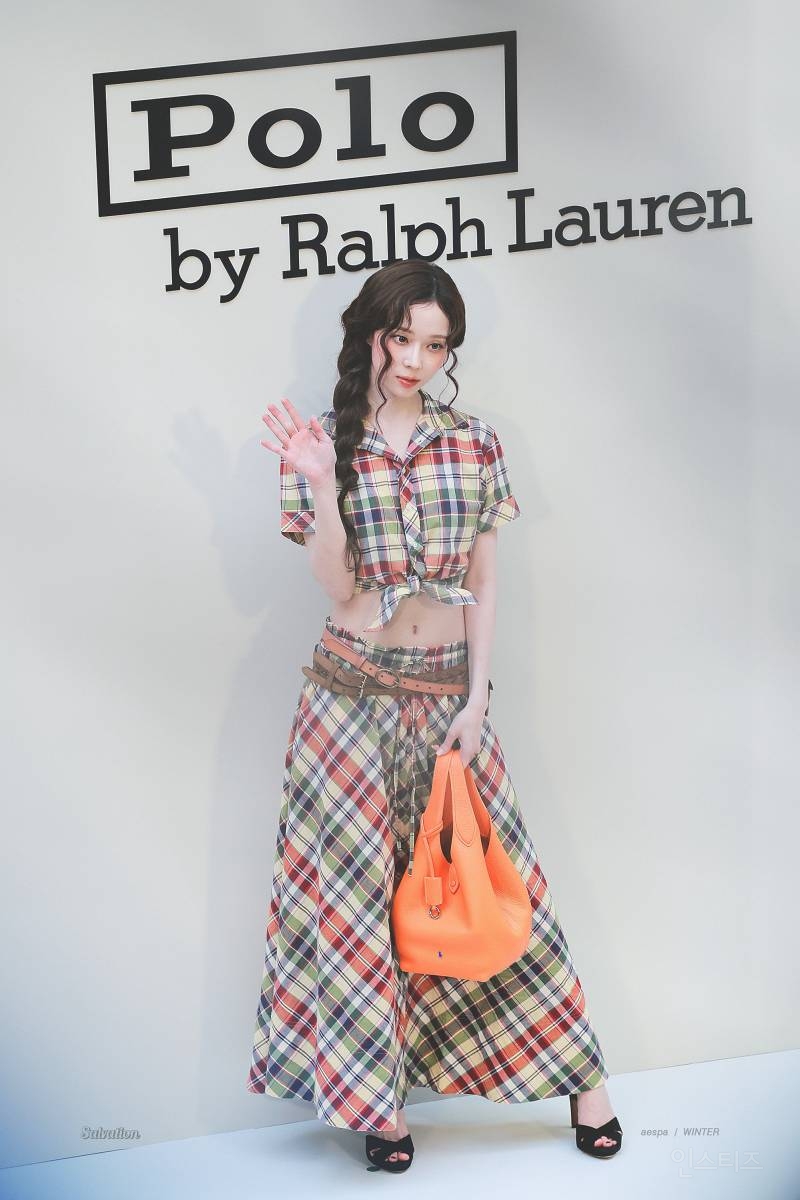 폴로 행사에 참석 할 때 마다 레전드였던 에스파 윈터 | 인스티즈