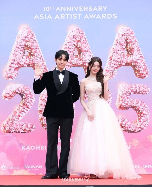 251206 AAA2025 장원영X이준호 투샷 | 인스티즈