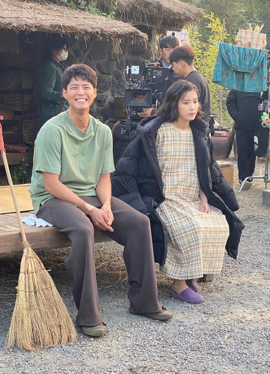 [잡담] 오늘자 아이유 박보검 | 인스티즈
