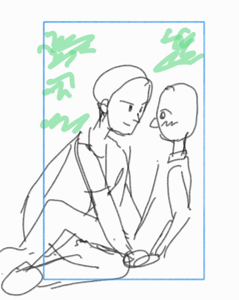 BL 소설 표지 의뢰 시안과 결과물..JPG (약후) | 인스티즈